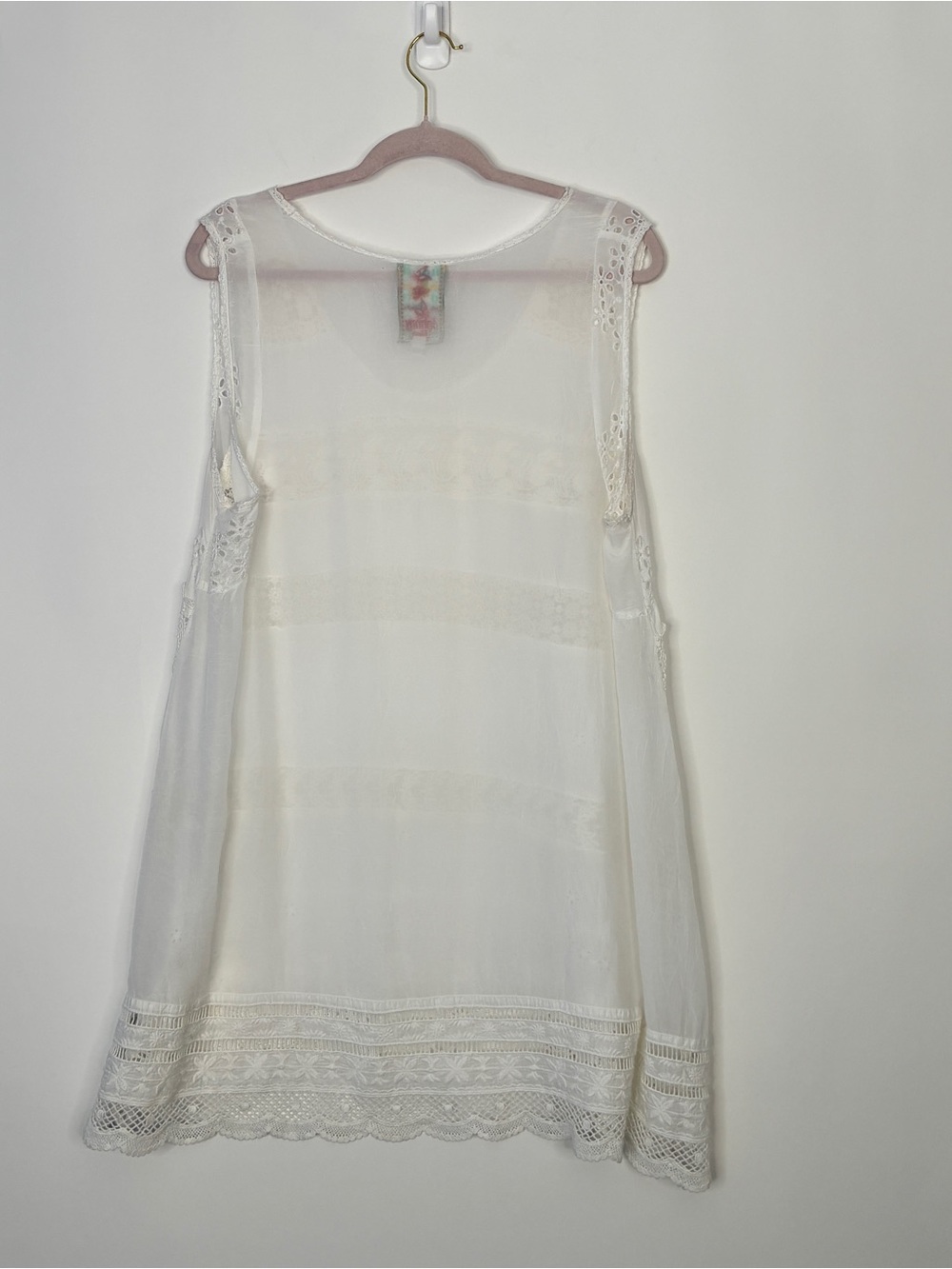Johnny Was Lace Boho Tunic size XL - Picture 2 of 12